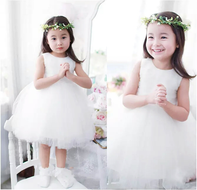 Pretty Girl Dress, Wedding Dress, Little Girl Clothing, Flower Dirl Dress,children Dress, Children Clothing
